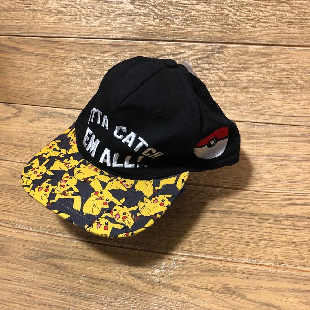 Pokemon youth black cap